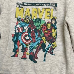Target Vintage Print Marvel Sweatshirt